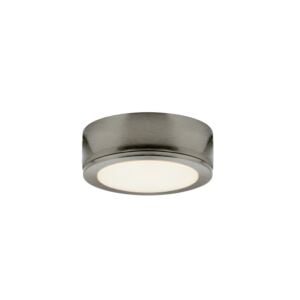 1-Light LED Puck in Satin Nickel