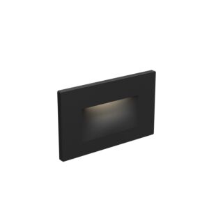 1-Light LED Step Light in Black