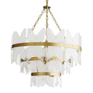 Millie 7-Light Chandelier in Antique Brass