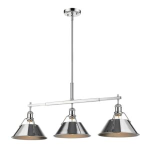 Orwell CH 3-Light Linear Pendant in Chrome