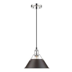 Orwell CH 1-Light Pendant in Chrome