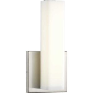 Beam LED 1-Light LED Wall Bracket in Brushed Nickel