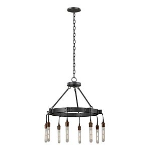 Eight Light Chandelier by Kalco