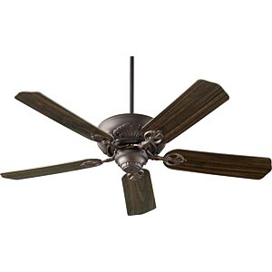 Chateaux 60" Hanging Ceiling Fan in Oiled Bronze