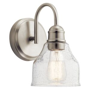 Avery 1-Light Wall Sconce in Brushed Nickel