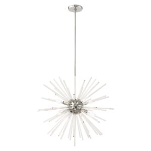 Utopia 8-Light Pendant in Polished Chrome