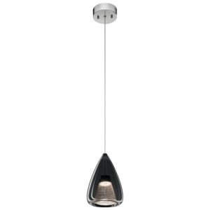 Zin 1-Light LED Mini Pendant in Chrome