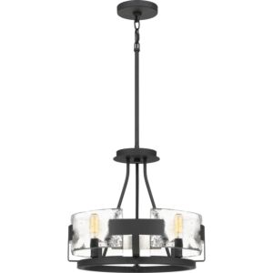 Four Light Semi-Flush Mount by Quoizel