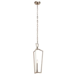 Abbotswell 1-Light Mini Pendant in Polished Nickel