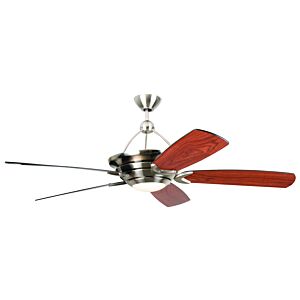 Craftmade 60" Vesta Ceiling Fan in Brushed Polished Nickel