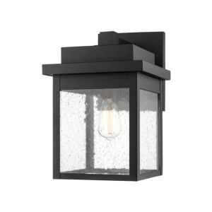 Belle Chasse 1-Light Outdoor Wall Bracket in Powder Coat Black