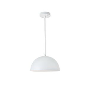 Forte 1-Light Pendant in White