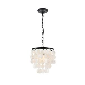 Selene 1-Light Pendant in Black