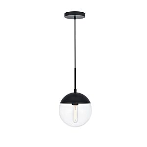 Eclipse 1-Light Pendant in Black