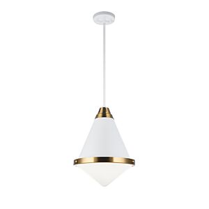 Lloyd 1-Light Pendant in White