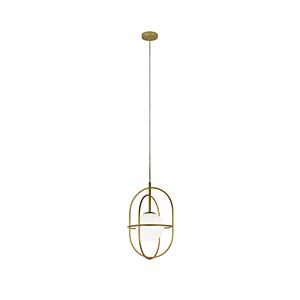 Eclipse 1-Light Pendant in Gold