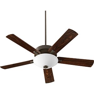 Premier 1-Light 52" Hanging Ceiling Fan in Oiled Bronze