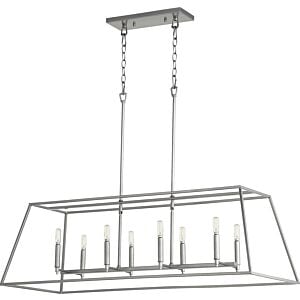 Gabriel 8-Light Pendant in Classic Nickel