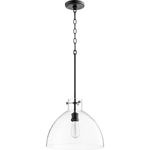 8832 Pendants 1-Light Pendant in Textured Black