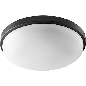 902 Round Ceiling Mounts 1-Light LED Ceiling Mount in Textured Black