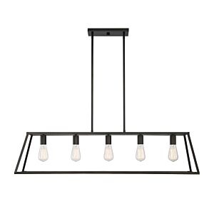 Five Light Linear Chandelier by Savoy House