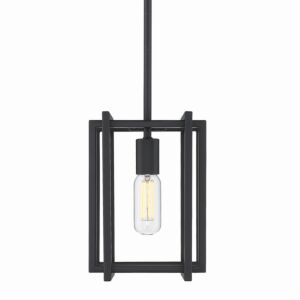 Tribeca BLK 1-Light Mini Pendant in Matte Black