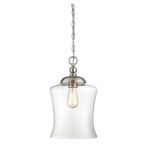 Mmin2 1-Light Mini Pendant in Brushed Nickel