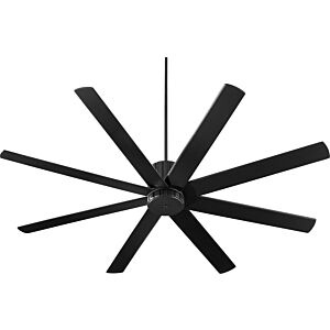 Proxima 72" Hanging Ceiling Fan in Textured Black