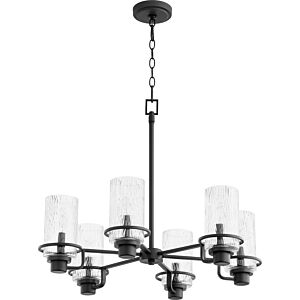 Lazo 6-Light Chandelier in Textured Black