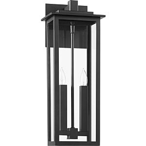 Westerly 2-Light Wall Mount in Textured Black