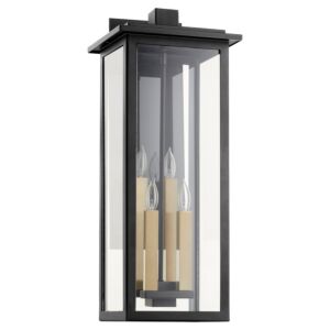 Westerly 4-Light Wall Mount in Textured Black