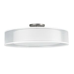 Cortez LED Flush Mount in Satin Nickel