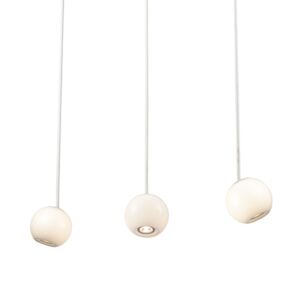 Europa LED Pendant in White