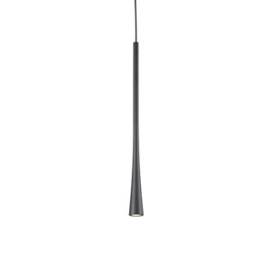 Taper LED Pendant in Black