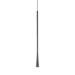 Taper LED Pendant in Black