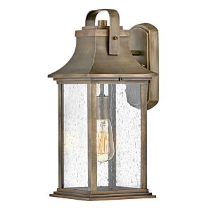 Grant 1-Light LED Outdoor Lantern in Burnished Bronze