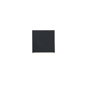 Brik 2-Light LED Outdoor Wall Sconce in Black