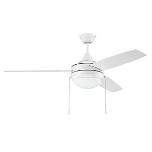 Craftmade 52" Phaze 3 Ceiling Fan in White