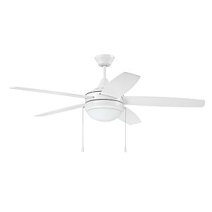 Craftmade 52" Phaze 5 Ceiling Fan in White