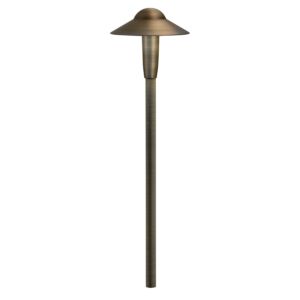 Cbr LED Integrated 3-Light LED Path Light in Centennial Brass