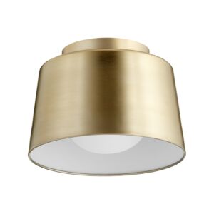 3003 Ceiling Mounts 1-Light Ceiling Mount in Aged Brass