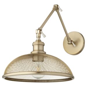 Omni 1-Light Wall Mount in Aged Brass