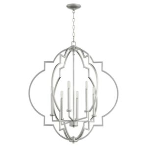 Dublin 6-Light Pendant in Classic Nickel