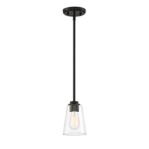 Westin 1-Light Mini Pendant in Matte Black