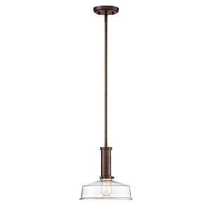 Carson 1-Light Pendant in Satin Copper Bronze