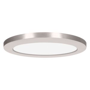 ModPLUS 1-Light LED Flush Mount in Brushed Steel