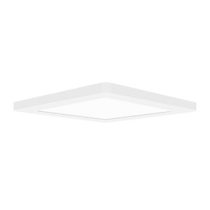 ModPlus SQ 1-Light LED Flush Mount in White