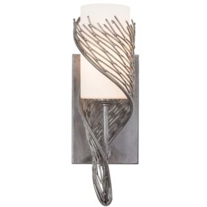 Flow 1-Light Wall Sconce in Steel