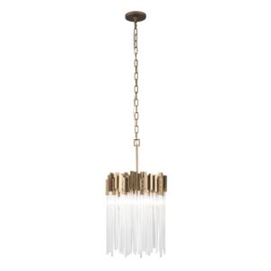 Matrix 3-Light Pendant in Havana Gold