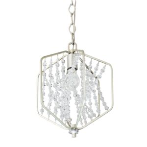 Chelsea 1-Light Mini Pendant in Silverado